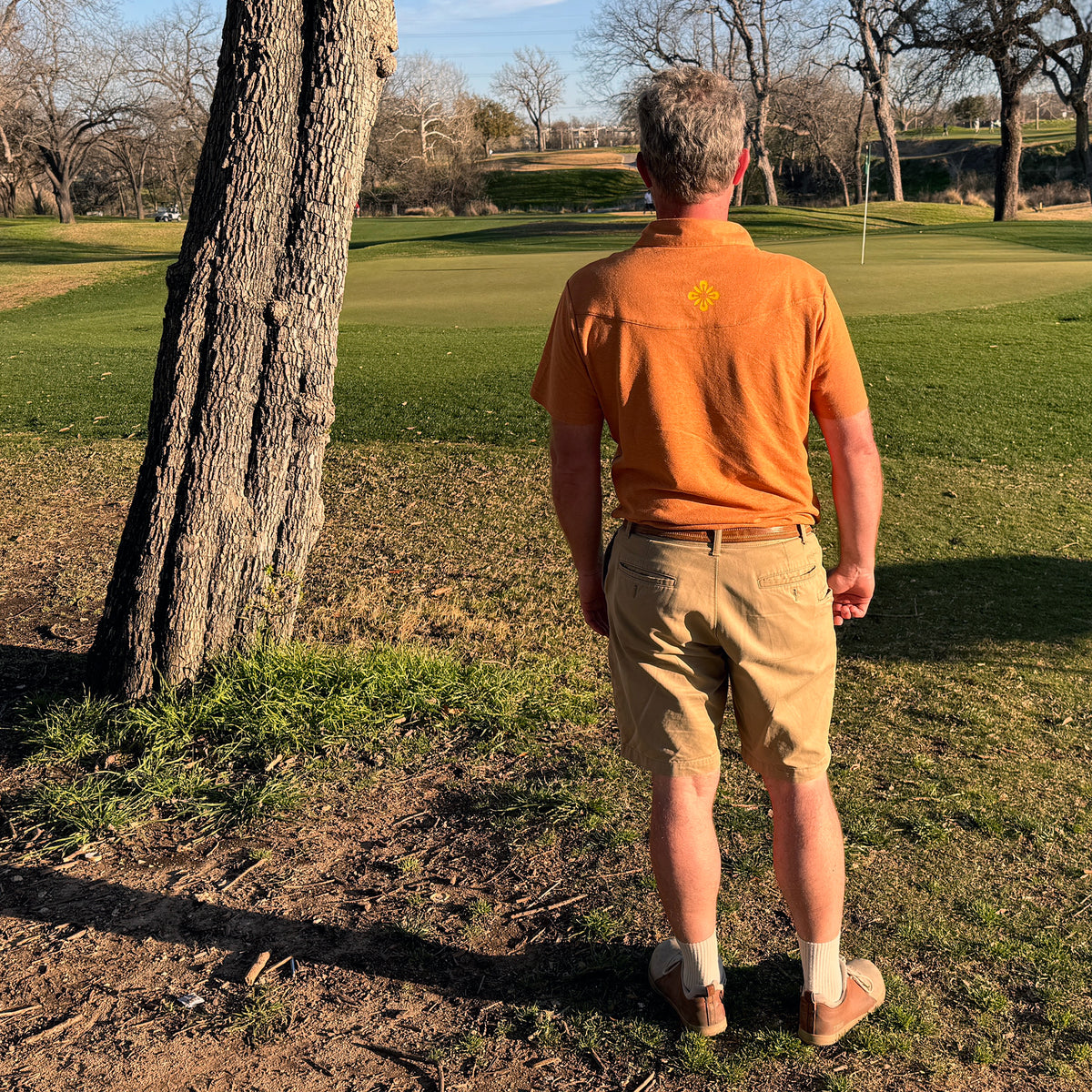 Polo Shirt, Hemp and Organic Cotton